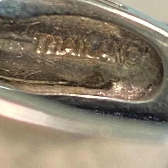 Ring Heart CZ Cubic Zirconia Size 4 Faceted Vintage Jewelry Sterling Silver Stam - Picture 14 of 16